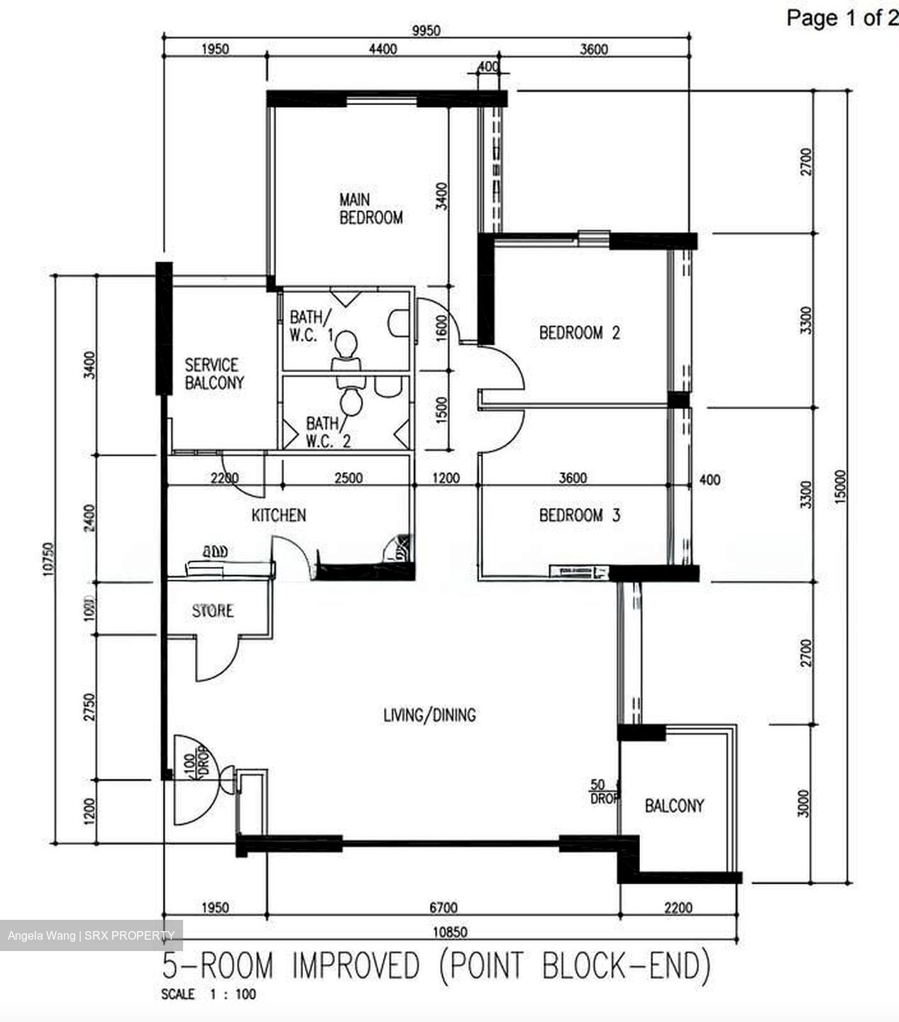 Blk 284 Toh Guan View (Jurong East), HDB 5 Rooms #554114261